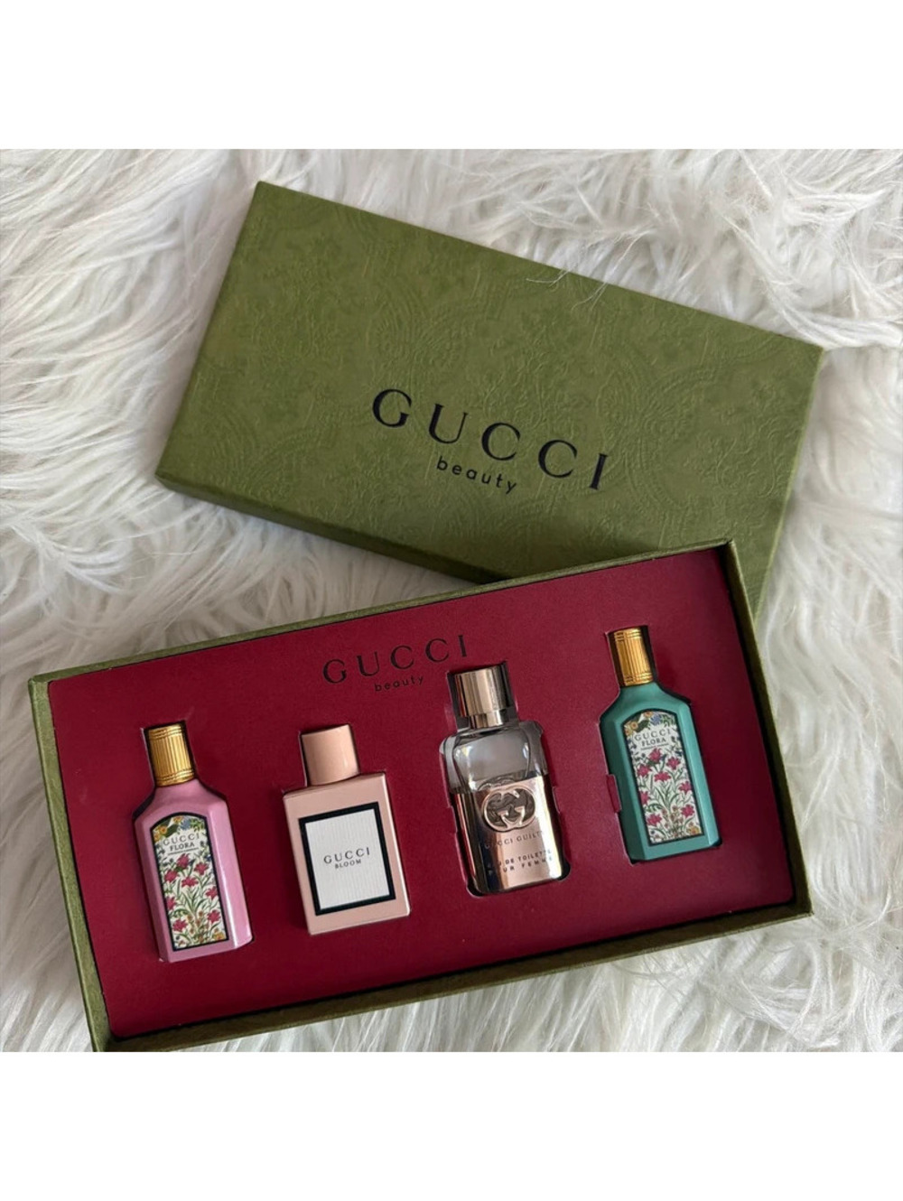 Gucci beauty mini perfume set